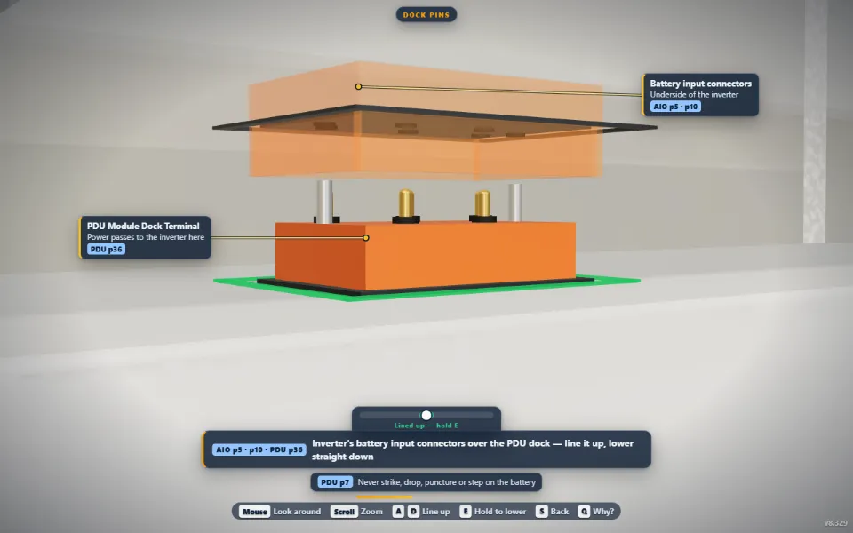 Dock, earth & isolate in the Deye Install Simulator